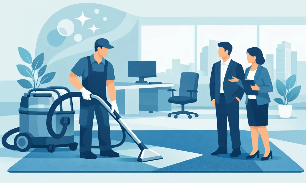 Teppichreinigung im Büro richtig beauftragen