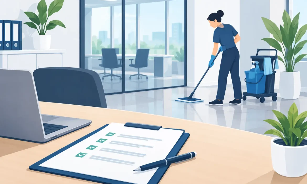 Büroreinigung professionell ausschreiben - Anleitung